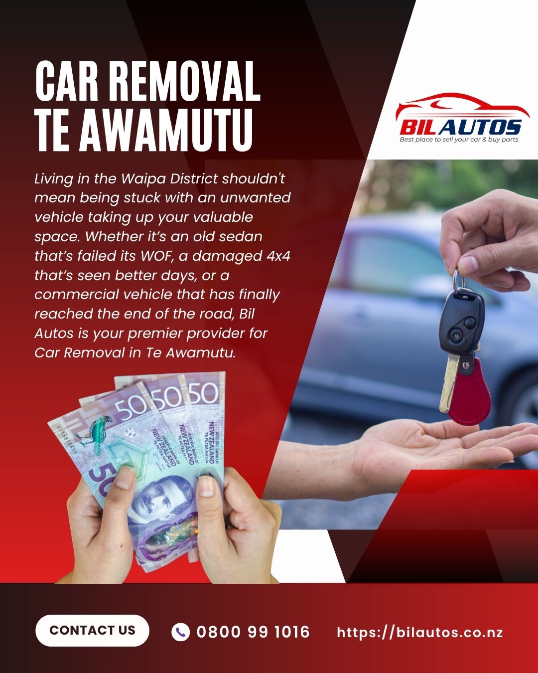 Car Removal Te Awamutu Waikato